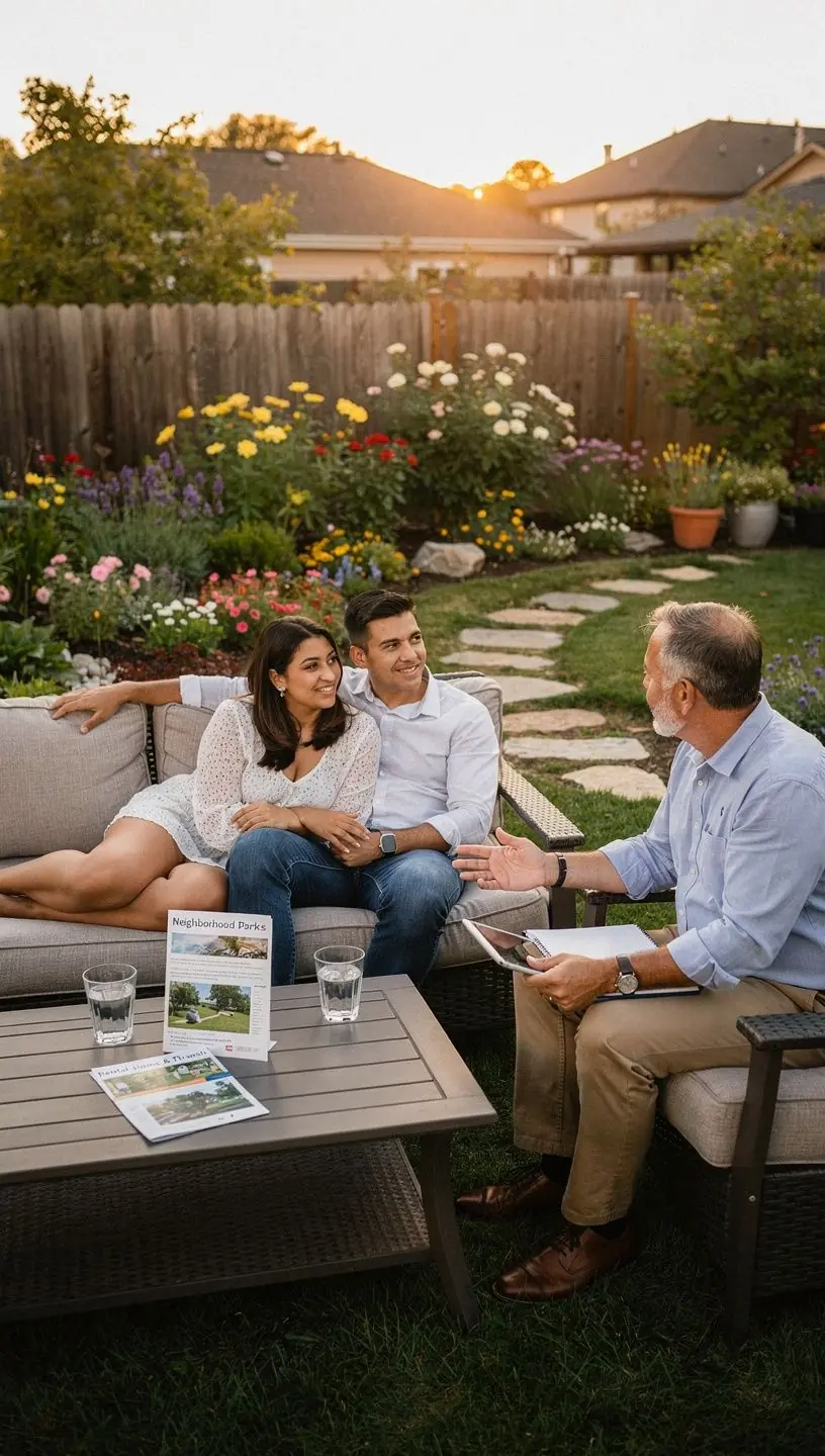 Widok na nowoczesny apartament z łatwym dostępem do stacji metra.