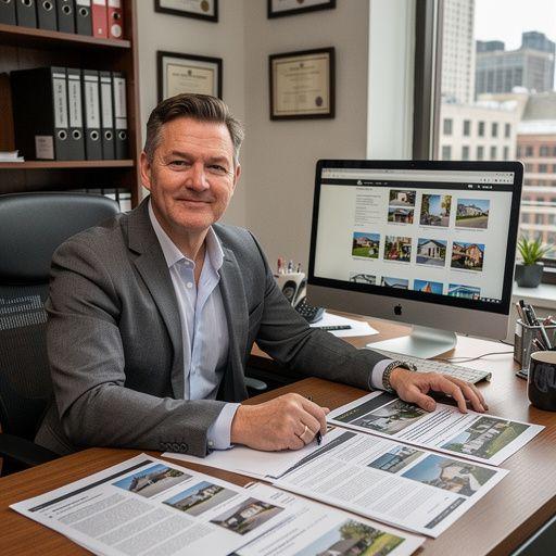 Mapa okolicy z oznaczeniem tras komunikacji miejskiej i czasów przejazdu