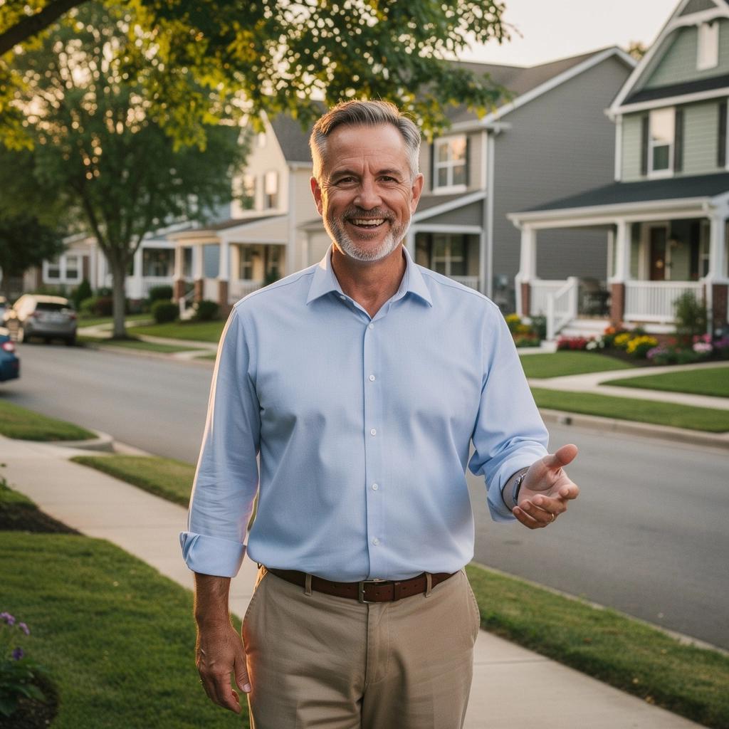 Osoba korzystająca z aplikacji mobilnej do przeglądania ofert mieszkań